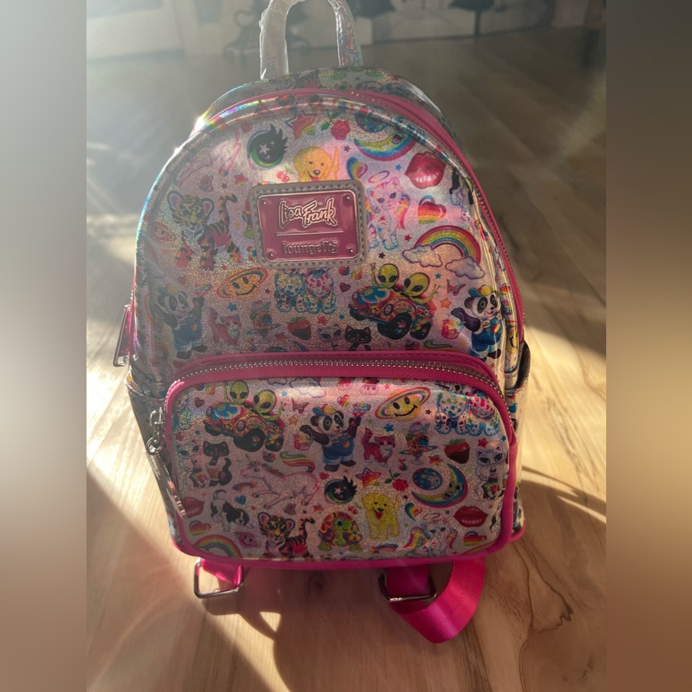 Lisa Frank Loungefly mini backpack